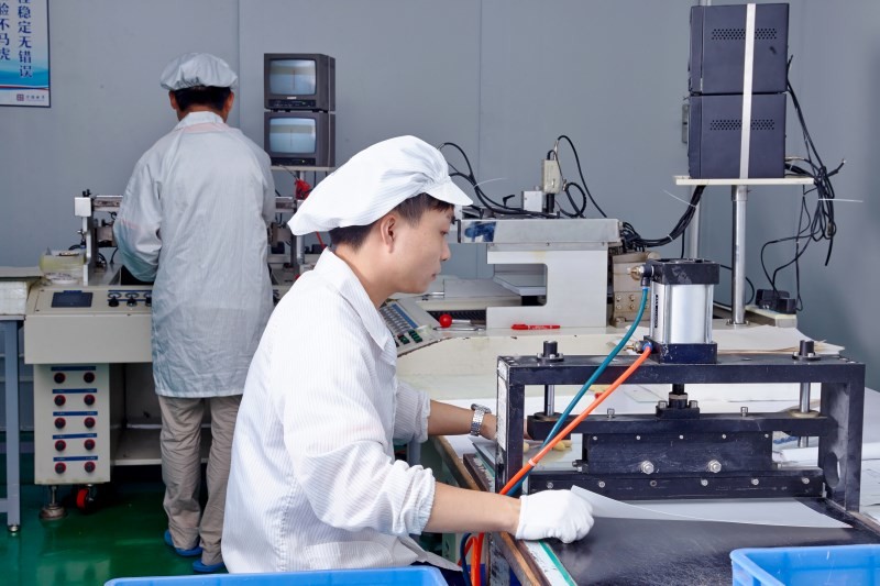 HongKong Guanke Industrial Limited สายการผลิตของโรงงาน