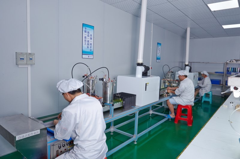 HongKong Guanke Industrial Limited สายการผลิตของโรงงาน