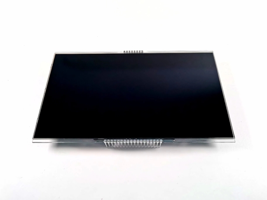 12 O Clock Negative VA LCD Display สีดํา ภาคหลัก กราฟิก Lcd Glass Va Panel สําหรับเทอร์โมสแตม