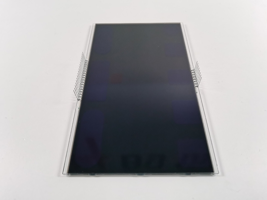 12 O Clock Negative VA LCD Display สีดํา ภาคหลัก กราฟิก Lcd Glass Va Panel สําหรับเทอร์โมสแตม