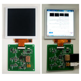 คณะกรรมการ Hdmi เพื่อ Mipi สำหรับหน้าจอสัมผัสแบบ Multi Touch Ips, 300 Cd / M2 จอแสดงผล TFT Touch Screen