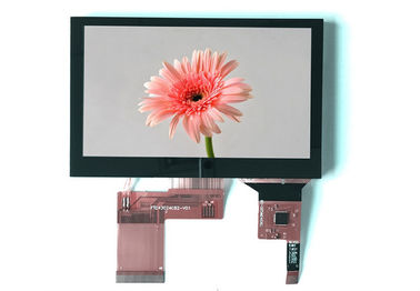 จอแสดงผล Lcd 4.3 นิ้วความสว่างสูงหน้าจอสัมผัส TFT LCD Capacitive Rgb Spi Interface สำหรับอุปกรณ์อุตสาหกรรม