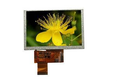จอแสดงผล TFT LCD ขนาด 5 นิ้วหน้าจอสัมผัส TFT อุตสาหกรรม TFT LCD Module ความละเอียด LCD 800 * 480