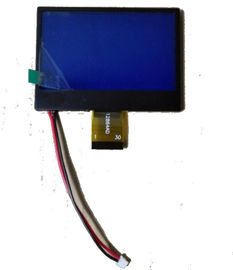 ประเภทกราฟิค COG โมดูล LCD 128 * 64 ความละเอียดโหมด Transflective 3.0V