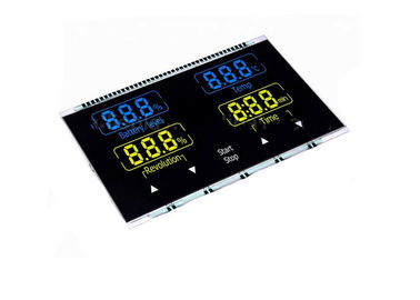 Custom Digit Touch 7 Segment VA จอแสดงผล LCD สำหรับระบบทำความร้อน