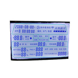 จอ Lcd Display Pin แบบกำหนดเองโมดูล Lcd 5 หลัก 7 ส่วน Lcd Display สำหรับเครื่องหายใจ