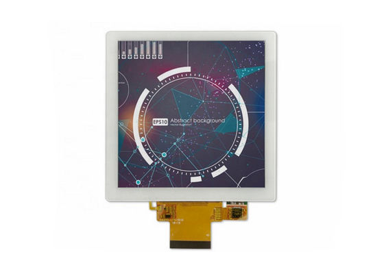 การออกแบบใหม่โมดูล LCD จอแสดงผล IPS 3.95 นิ้วโมดูลจอแสดงผล TFT LCD จอ LCD สี่เหลี่ยมที่มีความละเอียด 480*480