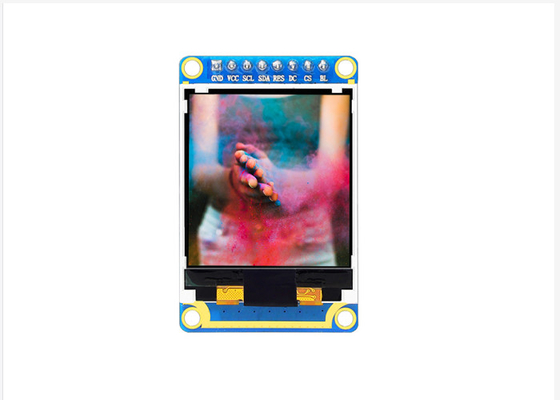 จอแสดงผล LCD ดีไซน์ใหม่ 1.44 นิ้วโมดูลจอแสดงผล TFT LCD 128 x 128 โมดูล LCD TFT