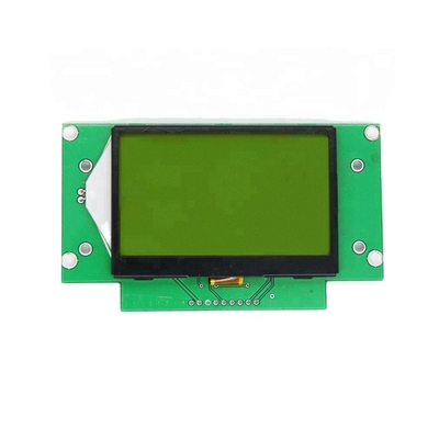 ไฟ LED แสงพื้นหลังสีน้ำเงิน 28x64 COG Dot Matrix LCD Display Module พร้อมอินเทอร์เฟซ FPC