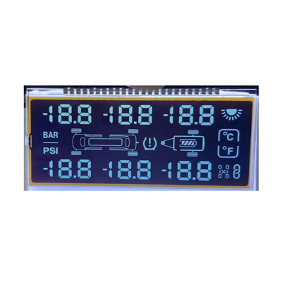 จอแสดงผล LCD VA เชิงลบ, แผงแสดงผลกราฟิก LCD ตัวเลข 7 ส่วนที่กำหนดเอง