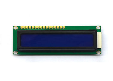 จอแสดงผล LCD LCM เชิงลบขนาด 2 X 16 ความละเอียด 1602 STN ขาวดำพร้อม 16 พิน