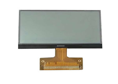 28 Pins COG โมดูล LCD สีขาว LED Backlight Transflective ขาวดำ COG ขนาดหน้าจอ LCD