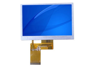 4.3 นิ้ว 480 * 272 TFT LCD แผงหน้าจอสัมผัสตัวต้านทาน 24 บิตสำหรับอุตสาหกรรม
