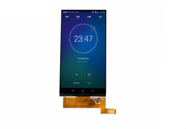 อินเตอร์เฟส MIPI TFT LCD Resistive Touchscreen สำหรับอุปกรณ์อุตสาหกรรม 86.94 * 154.56 Mm VA ขนาด
