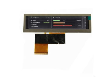 3.8 นิ้ว TFT LCD โมดูล 480 * 72 บาร์ประเภทยืดกับ 40 Pins RGB อินเตอร์เฟซ