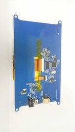 7 นิ้ว TFT LCD Capactive หน้าจอสัมผัส DisplHigh ความสว่าง HDMI Lcd + PCB ไดรฟ์คณะกรรมการสำหรับราสเบอร์รี่ Pi 3ay