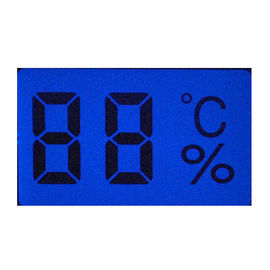 รูปร่างที่กำหนดเองหน้าจอ LCD 2 หลักจอแสดงผล LCD TN อุณหภูมิในการทำงาน -30- + 80 ℃