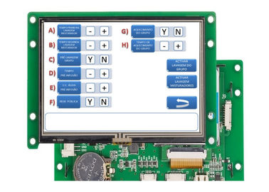 จอแสดงผล TFT LCD อัจฉริยะขนาด 4.3 นิ้วสำหรับหน้าจอสี LCD Pcb / ตัวเลข