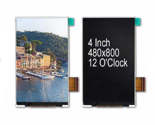 300cd / M2 480x800 3.97 นิ้วอินเทอร์เฟซ RGB IPS TFT LCD Display