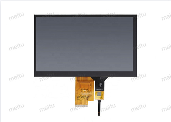 7 นิ้ว TFT LCD โมดูล MCU อินเตอร์เฟสพร้อมบอร์ดควบคุม PCB สำหรับ Raspberry Pi 3