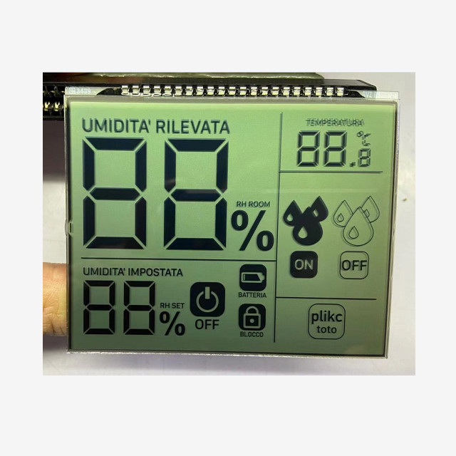 FPC Connector Lcd Display Module, TN Positive Lcd Display ขนาดเล็ก