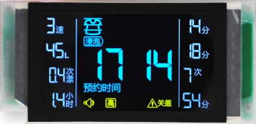 หน้าจอแสดงผล Lcd 4.5V, Pin หรือ Zebra Connector การแสดงตัวอักษร Lcd