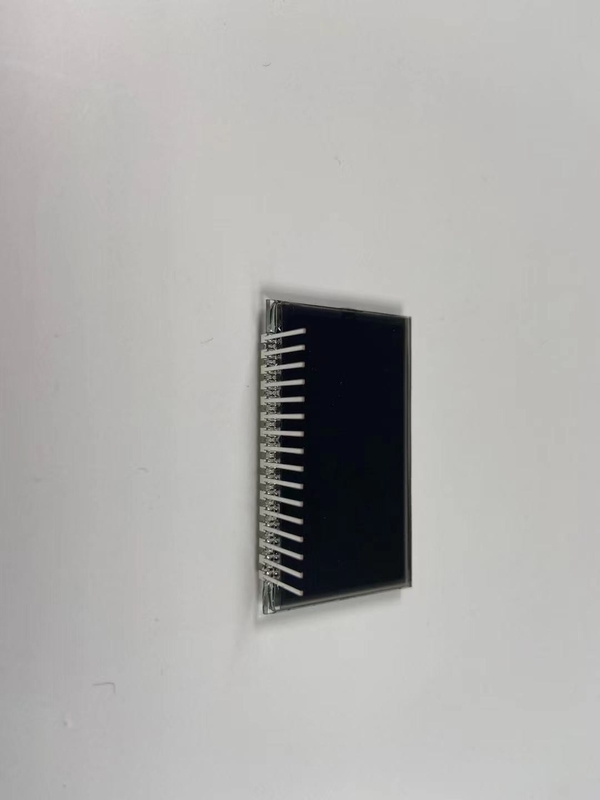 Custom Negative VA 12 O ClockLcd Display Transmissive Digit Graphic LCD Glass Panel สําหรับไฟโต๊ะ