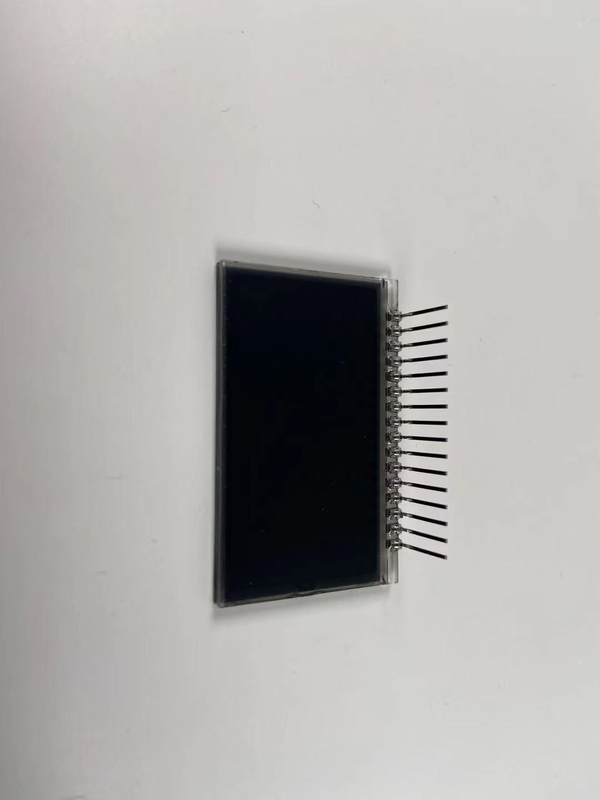 Custom Negative VA 12 O ClockLcd Display Transmissive Digit Graphic LCD Glass Panel สําหรับไฟโต๊ะ