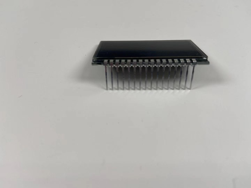 Custom Negative VA 12 O ClockLcd Display Transmissive Digit Graphic LCD Glass Panel สําหรับไฟโต๊ะ