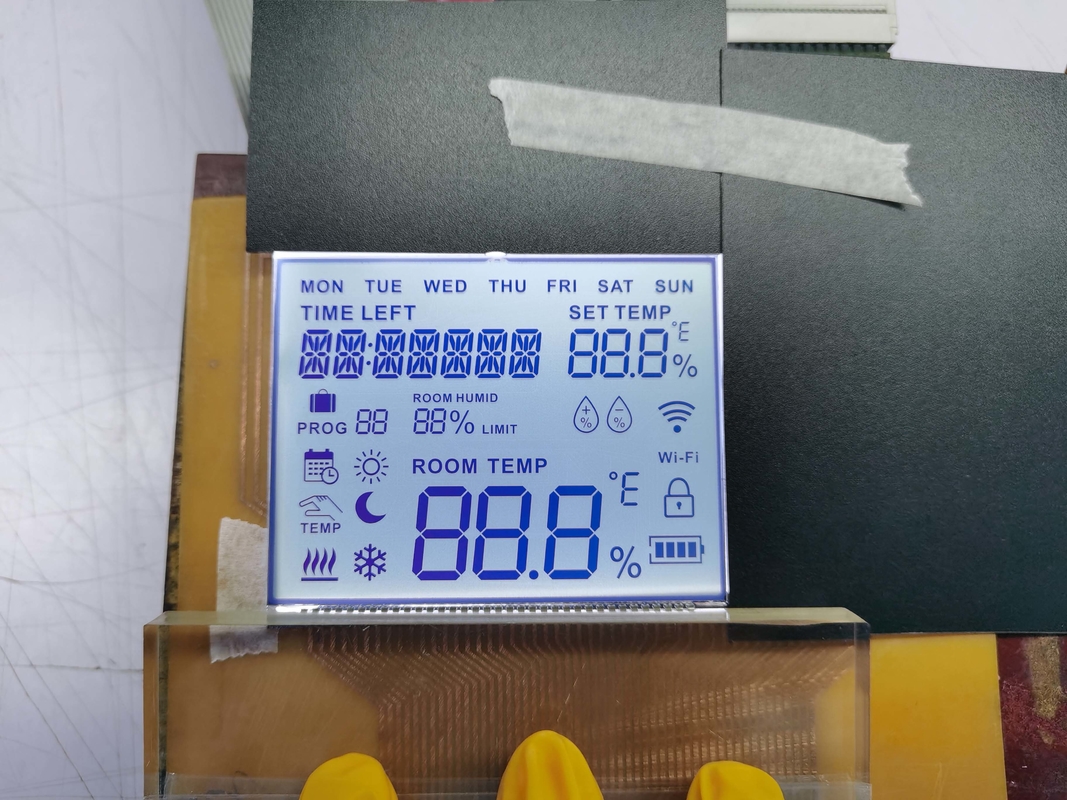 โรงงานจีน ตําราบวก FSTN LCD Screen Custom Transmissive Display TN Lcd Module สําหรับเครื่องมือ