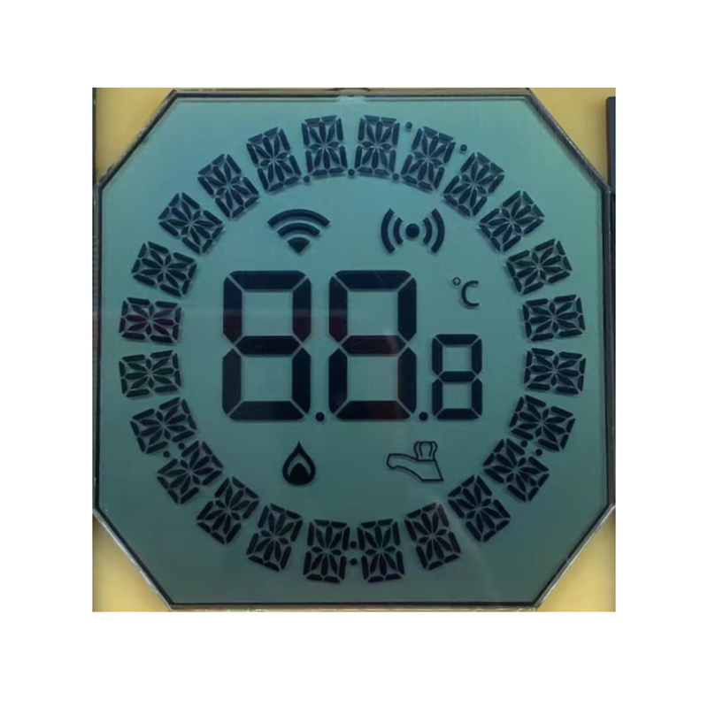 4.2 V LCD Screen Transmissive HTN LCD Display แอพลิเคชั่นสําหรับควบคุมอุณหภูมิ