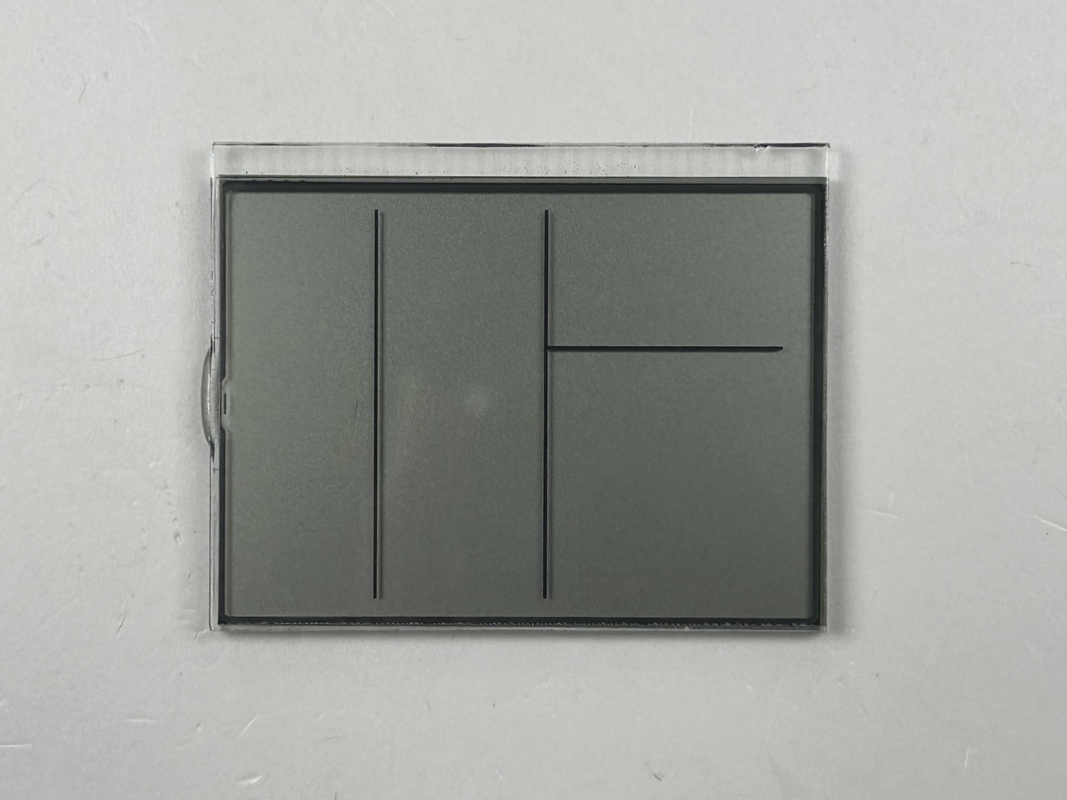3.0 V สะท้อนบวก TN ภาค LCD เครื่องปรับอากาศ ระยะไกล การควบคุมอุณหภูมิ