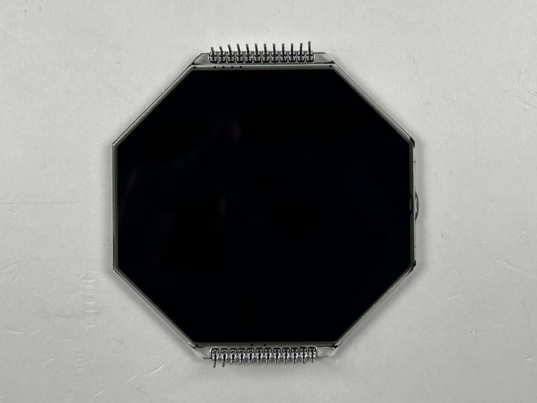 หน้าจอ LCD HTN แบบเมทริกซ์ที่กําหนดเอง 8 รูปแบบ โมโนโครม 7 เซ็กเมนต์ จอจอจอจอจอจอจอจอสําหรับเครื่องมือจักรยานยนต์