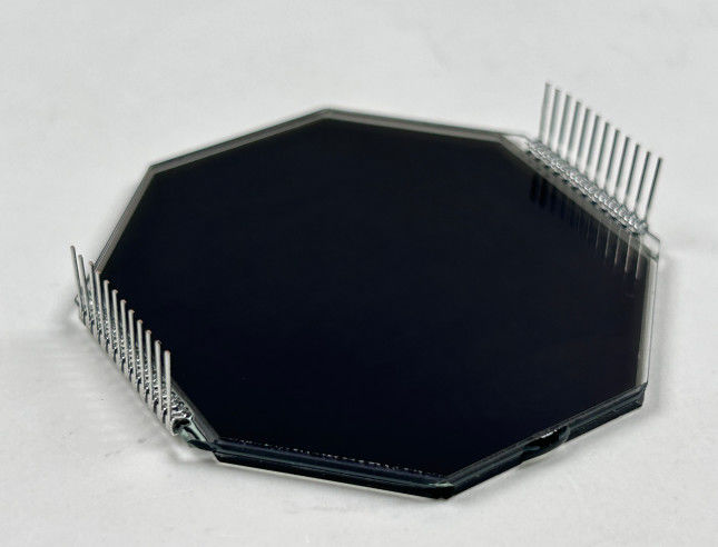 หน้าจอ LCD HTN แบบเมทริกซ์ที่กําหนดเอง 8 รูปแบบ โมโนโครม 7 เซ็กเมนต์ จอจอจอจอจอจอจอจอสําหรับเครื่องมือจักรยานยนต์