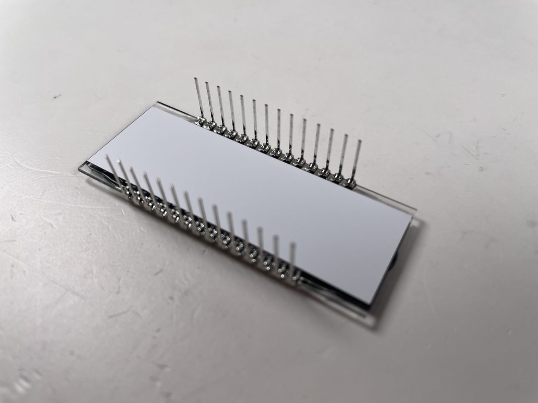 โรงงาน Custom 8 หลัก TN LCD Display สะสม 7 ภาค การเชื่อมต่อรหัส PIN สําหรับเครื่องวัดแก๊สอิเล็กทรอนิกส์