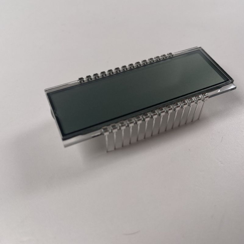 โรงงาน Custom 8 หลัก TN LCD Display สะสม 7 ภาค การเชื่อมต่อรหัส PIN สําหรับเครื่องวัดแก๊สอิเล็กทรอนิกส์