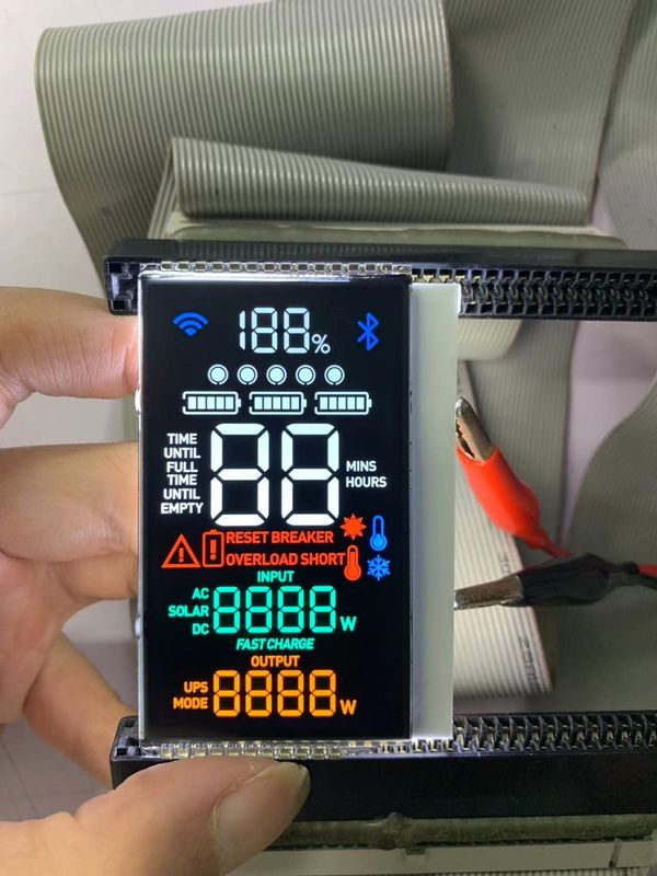 โมดูล Lcd ความละเอียดสูง VA โมโนโครม์ ดิสเพลย์สําหรับหน้าจอไฟฟ้าภายในและภายนอก