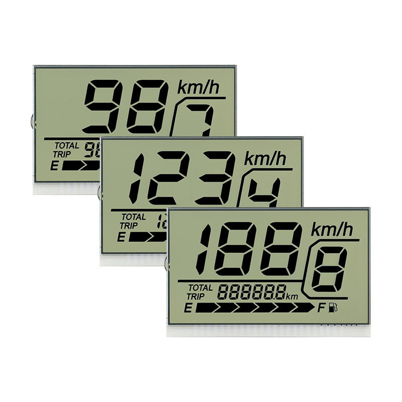 จอ LCD ขาวดำแบบกำหนดเอง TN STN HTN FSTN VA สำหรับอุปกรณ์อุตสาหกรรม