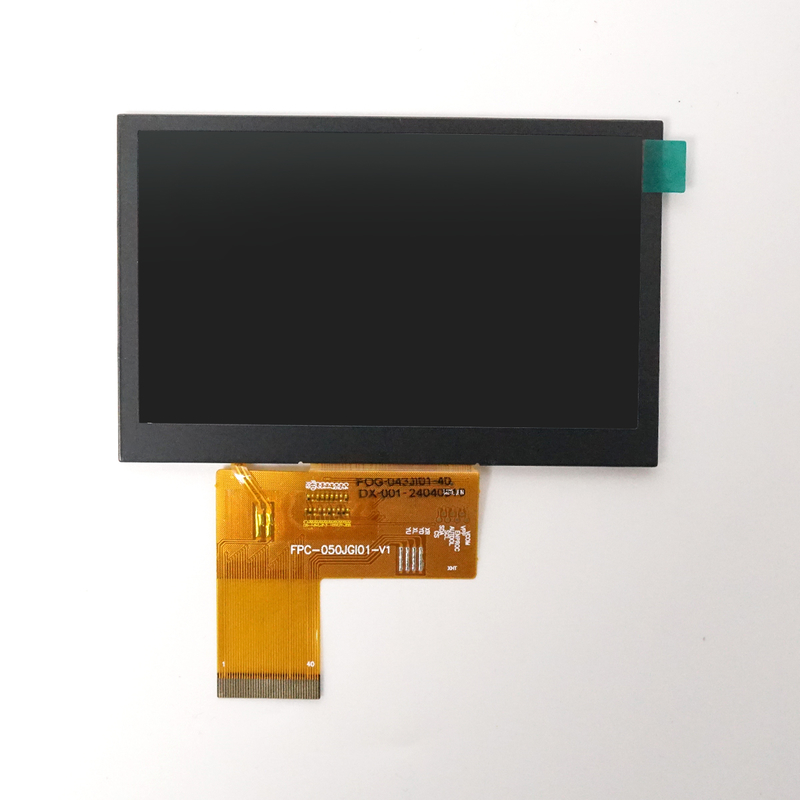 แผง LCD TFT ขนาด 800x480 แบบกำหนดเองสำหรับแผงควบคุมอุตสาหกรรม จอแสดงผล LCD TFT มุมมองกว้าง จอ LCD TFT ขนาด 7 นิ้ว