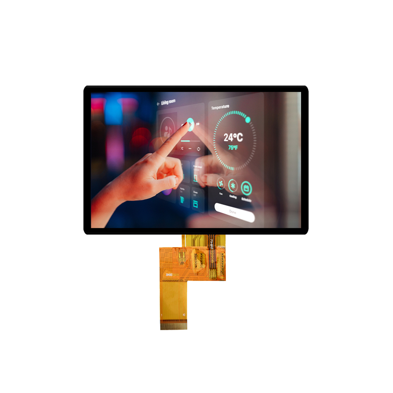 จอแสดงผล TFT ขนาด 3.5 นิ้ว IPS มุมมองกว้างแบบกำหนดเอง อินเทอร์เฟซ RGB LVDS โมดูลหน้าจอสัมผัสสำหรับอุปกรณ์ทางการแพทย์