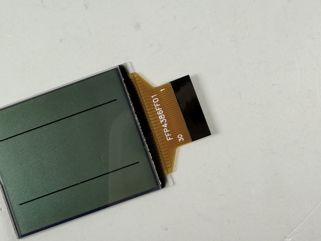 OEM เซ็กเมนต์ LCD สำหรับเครื่องมือพลังงานต่ำ 7 เซ็กเมนต์ LCD แสดงผลส่วนที่กำหนดเอง LCD Display