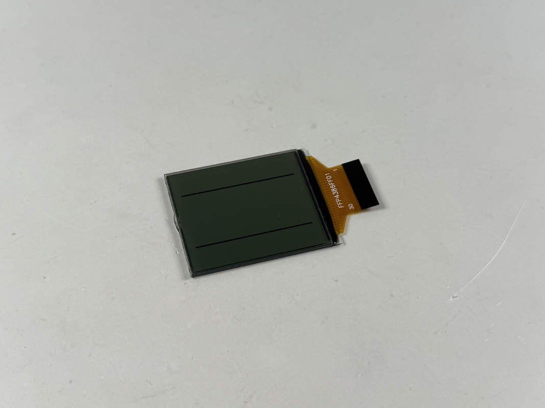 OEM เซ็กเมนต์ LCD สำหรับเครื่องมือพลังงานต่ำ 7 เซ็กเมนต์ LCD แสดงผลส่วนที่กำหนดเอง LCD Display
