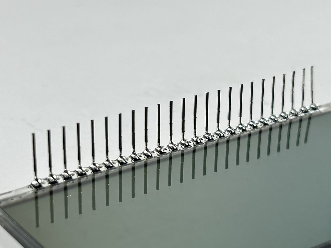 Custom ROHS ตามมาตรฐาน HTN LCD 7 เซ็กเมนต์ LCD หน้าจอ LCD สำหรับการควบคุมอุตสาหกรรม