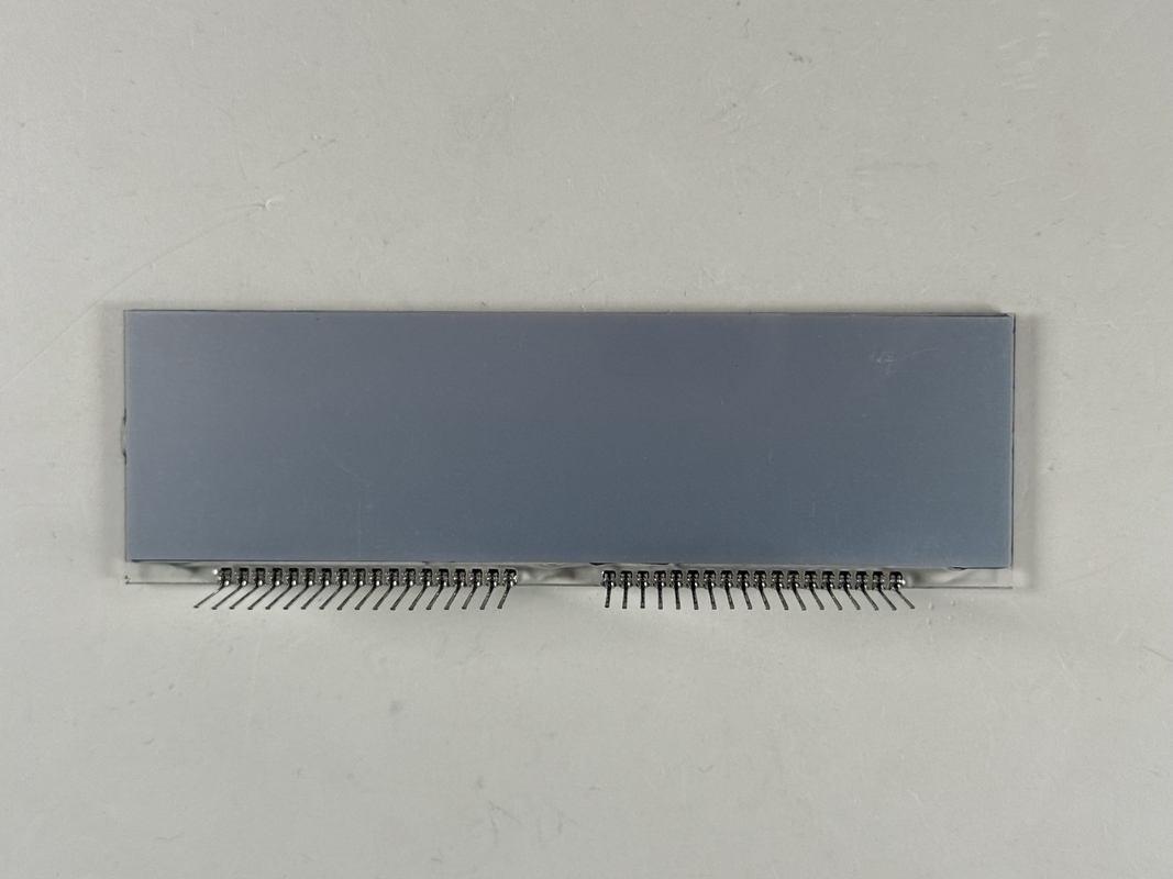 HTN LCD Display Pin Connector ส่วนประเภท HTN LCD สำหรับเครื่องมือและมิเตอร์จอแสดงผล LCD แบบกำหนดเอง
