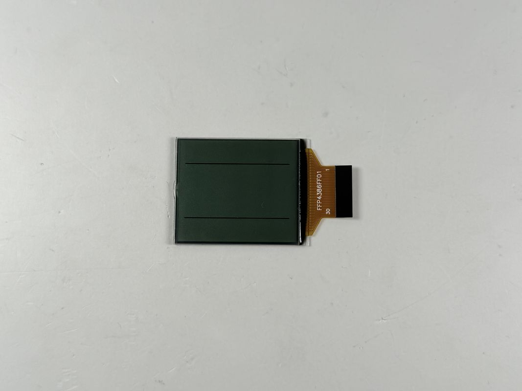 จอแสดงผล LCD สีดำและสีขาวที่กำหนดเอง LCD ส่วนขาวดำสำหรับการใช้งานอุตสาหกรรมและอิเล็กทรอนิกส์