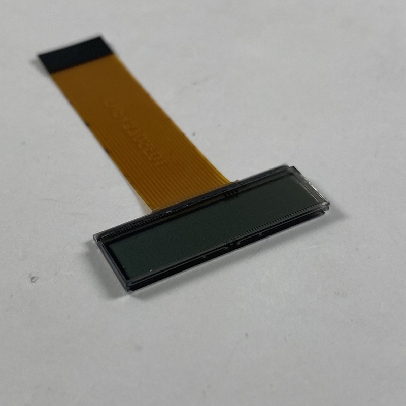 Custom HTN 7 เซ็กเมนต์ Anzeige LCD 12 นาฬิกามุมมองมุม LCD หน้าจอ LCD สำหรับแผงควบคุมเครื่องใช้ในบ้าน