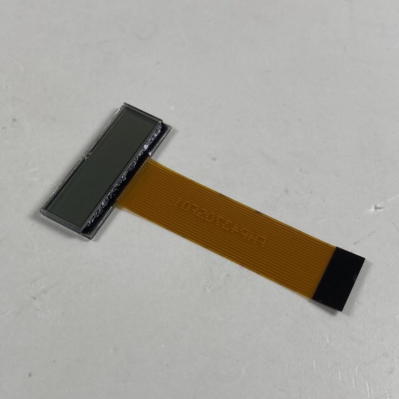Custom HTN 7 เซ็กเมนต์ Anzeige LCD 12 นาฬิกามุมมองมุม LCD หน้าจอ LCD สำหรับแผงควบคุมเครื่องใช้ในบ้าน