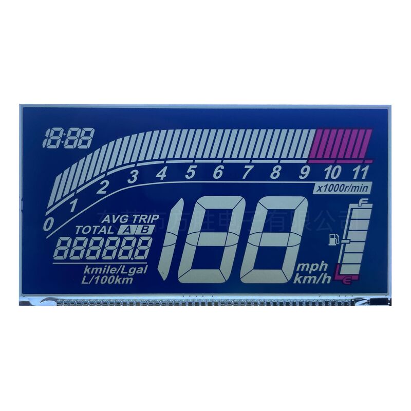 หน้าจอ LCD สําหรับยามาฮ่า HTN LCD สําหรับจักรยานยนต์ Speedometer