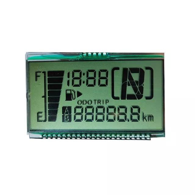 โรงงานขายส่ง Speedometer จอแสดงผล LCD หน้าจอ LCD Dashboard Speedometer LCD แผงหน้าปัดจอแสดงผล หน้าจอ PIN การเชื่อมต่อ