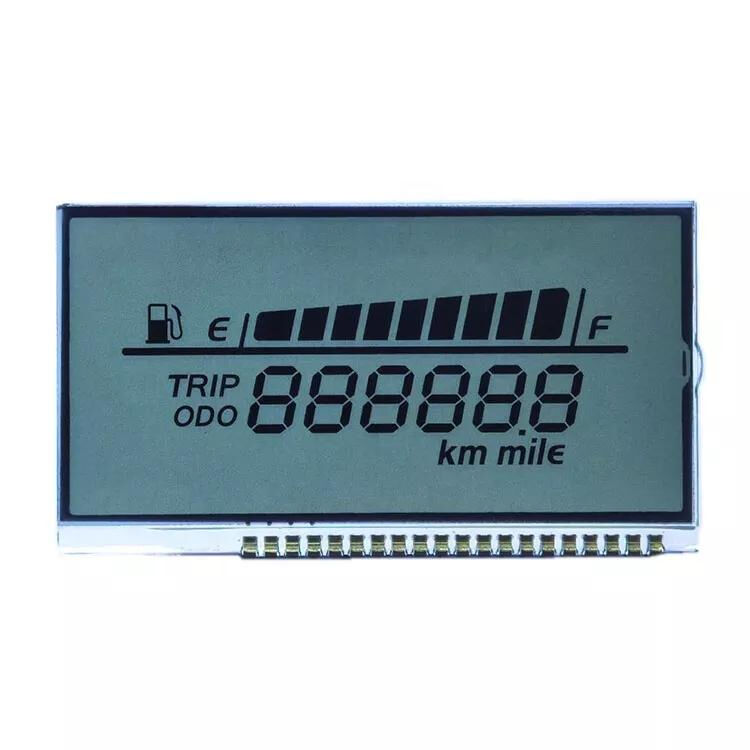 โรงงานขายส่ง Speedometer จอแสดงผล LCD หน้าจอ LCD Dashboard Speedometer LCD แผงหน้าปัดจอแสดงผล หน้าจอ PIN การเชื่อมต่อ